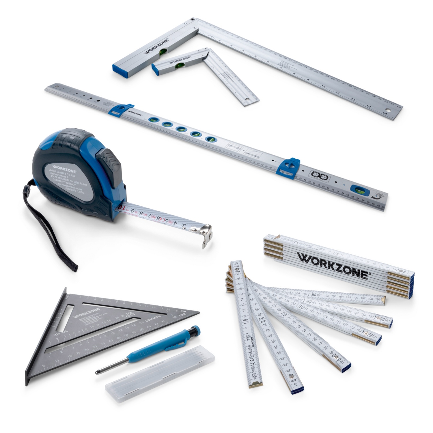 WORKZONE Bandmass Sortiment