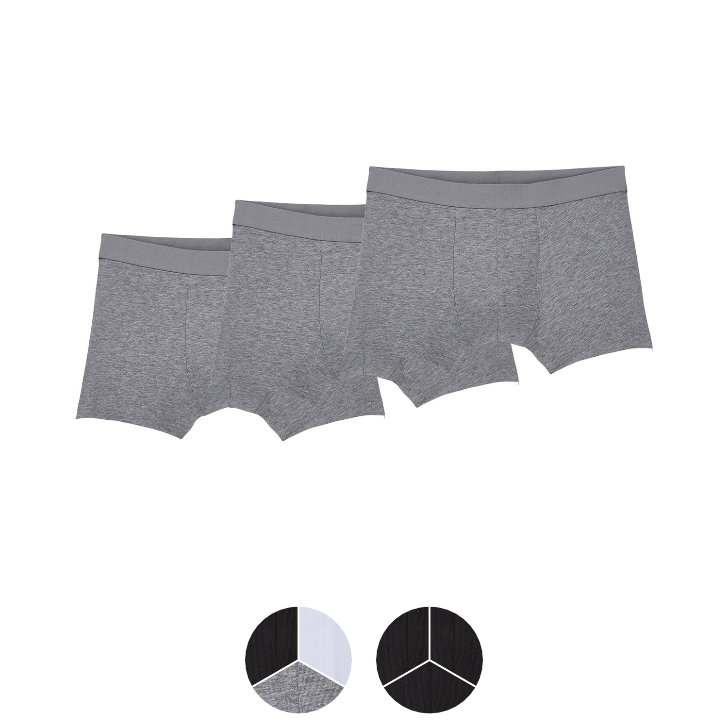 UP2FASHION BASICS Herren Basic Retropants 3er-Set