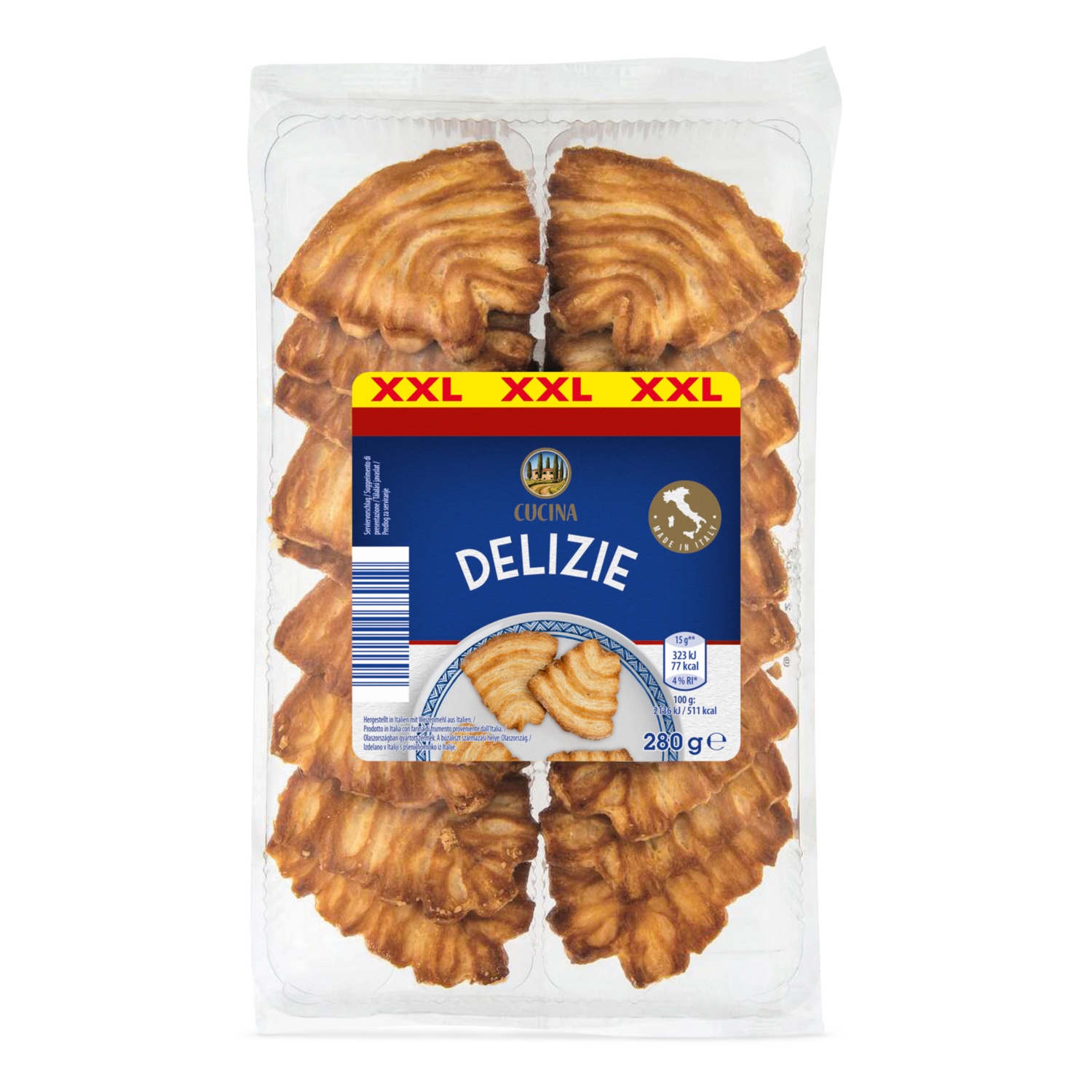 CUCINA NOBILE Dolcetti di pasta sfoglia XXL