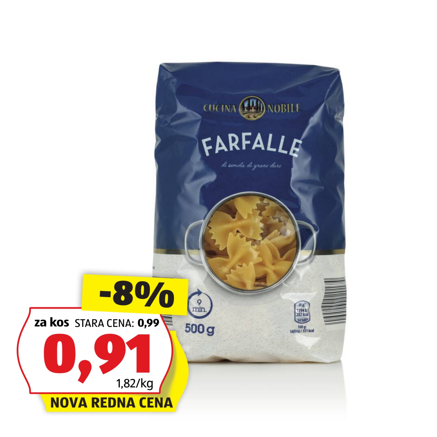 CUCINA NOBILE Metuljčki