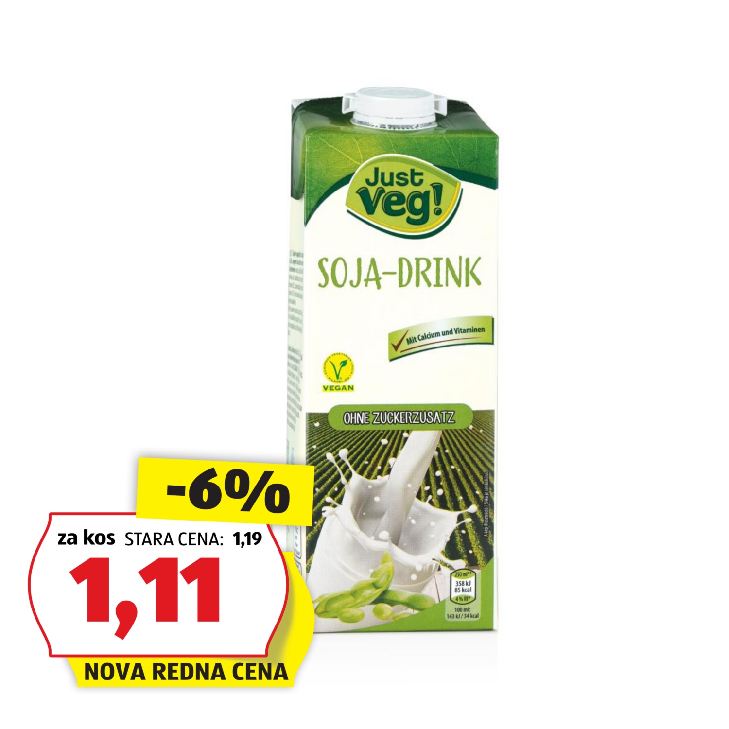 JUST VEG! Sojin napitek