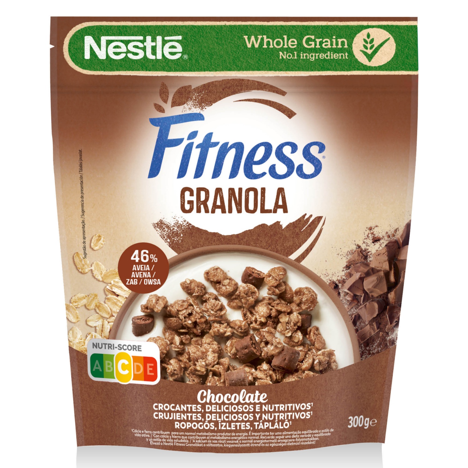NESTLÉ Fitness granola, csokoládés, 300 g