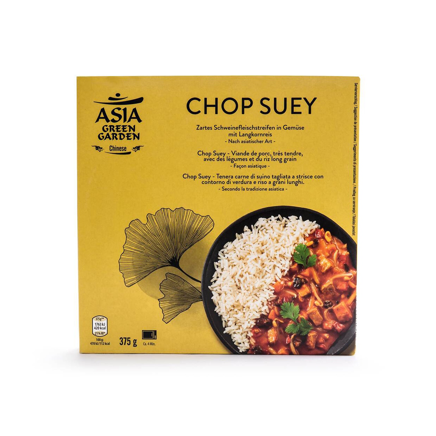 ASIA GREEN GARDEN Piatto pronto Chop Suey