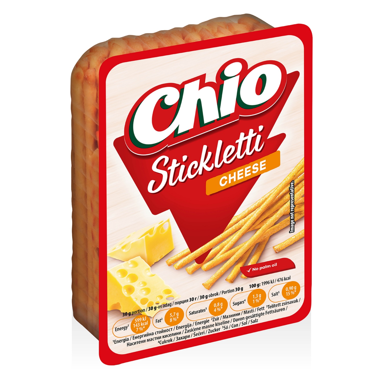 CHIO Stickletti, sajtos, 80 g