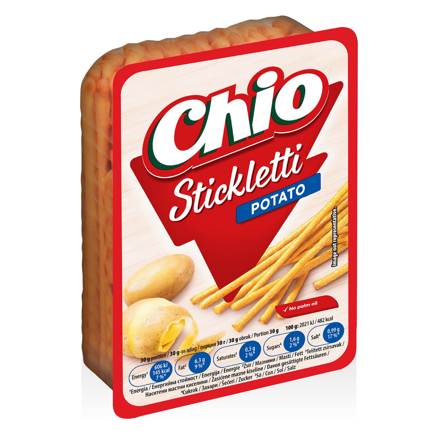 CHIO Stickletti, burgonyás, 80 g