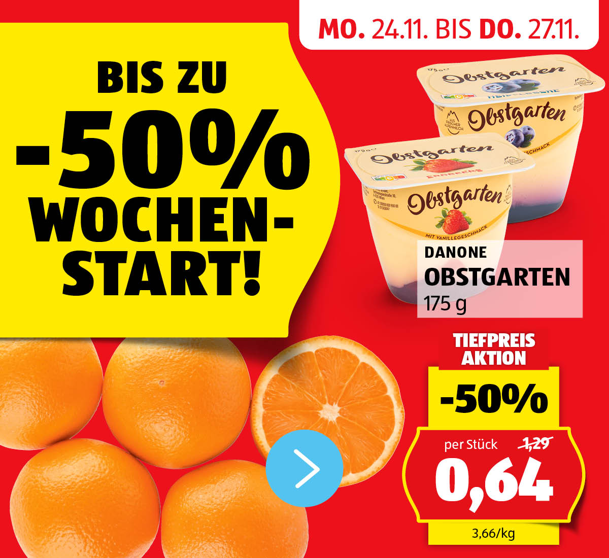 Aktionen: HOFER Wochenstart! - Angebote von 24.11. bis 27.11.