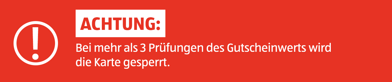 Sperrung bei 3 Prüfversuchen