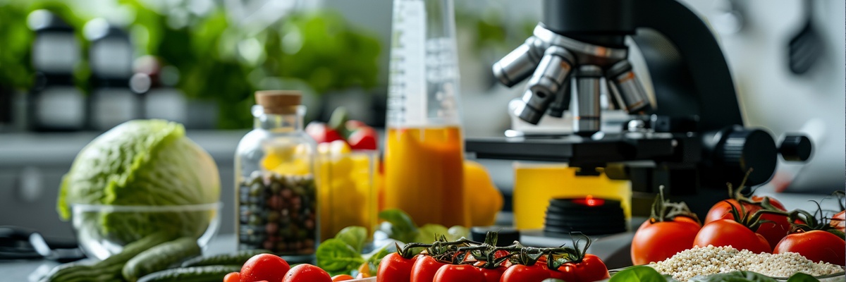 Foto zeigt einen Labormitarbeiter mit einer Pipette.