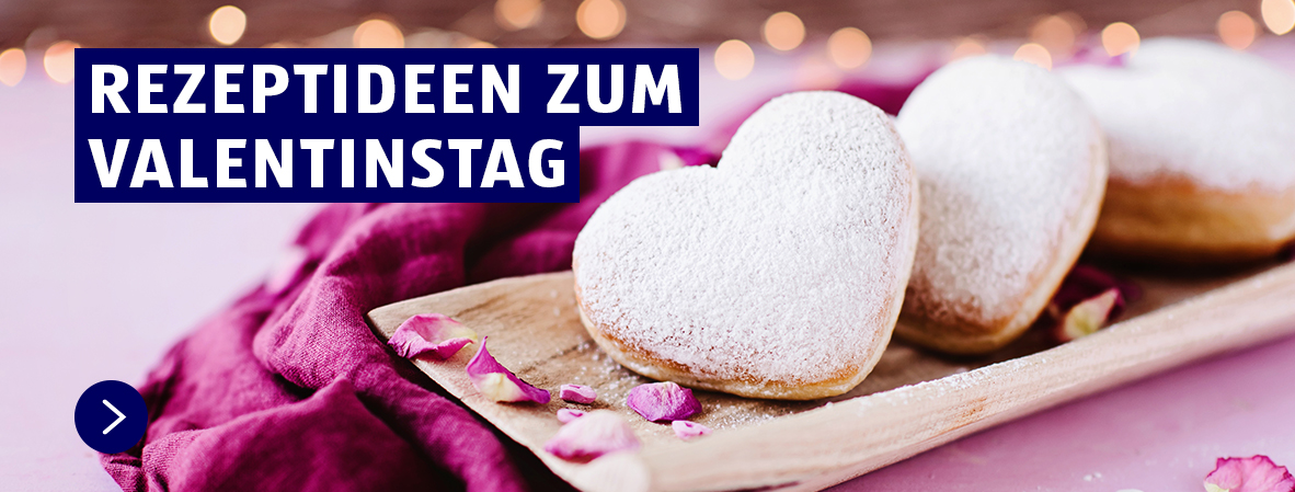 Rezeptideen zum Valentinstag