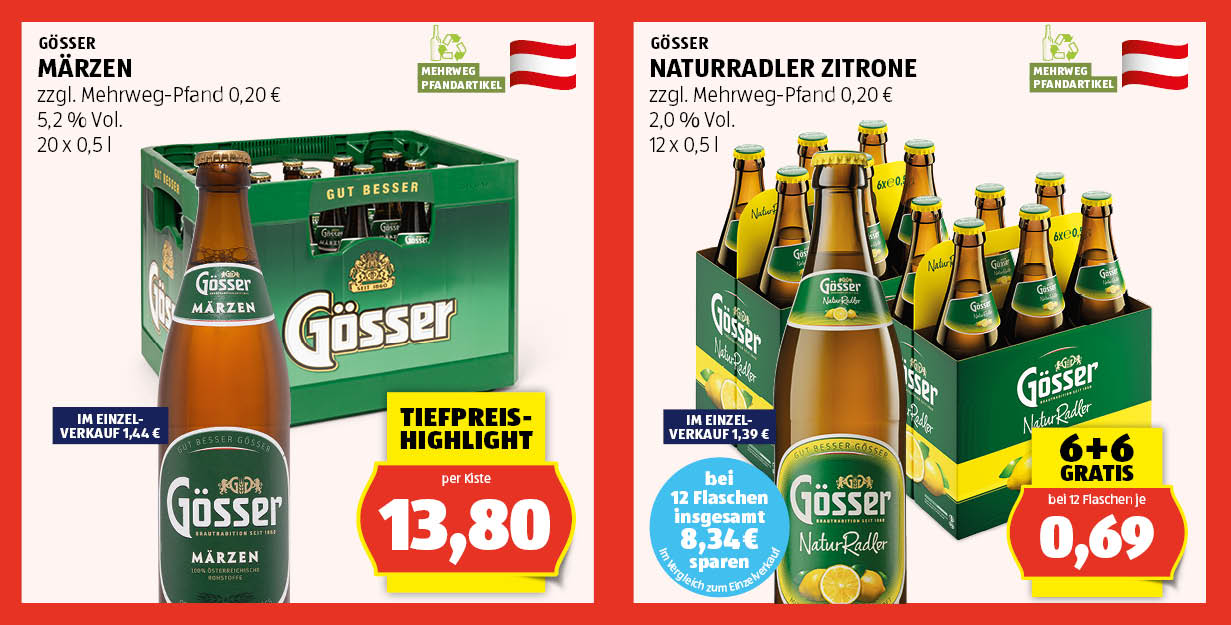 Bis zu -50 % auf ausgewählte Biere sparen!