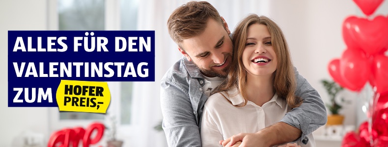Alles für den Valentinstag zum HOFER Preis!