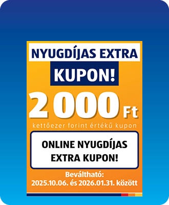 ALDI - EXTRA NYUGDÍJAS KUPONAKCIÓ