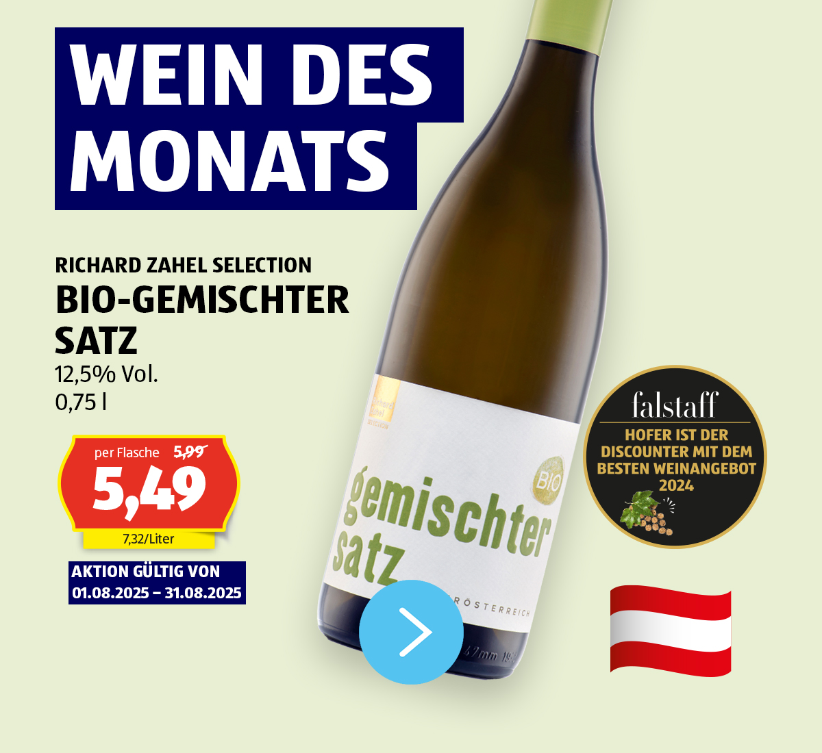 Wein des Monats