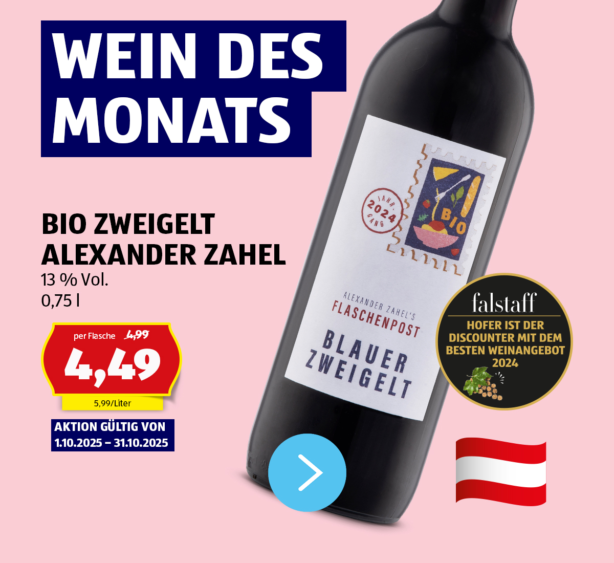 Wein des Monats