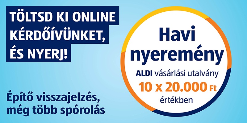 Mondd el véleményedet és nyerj!