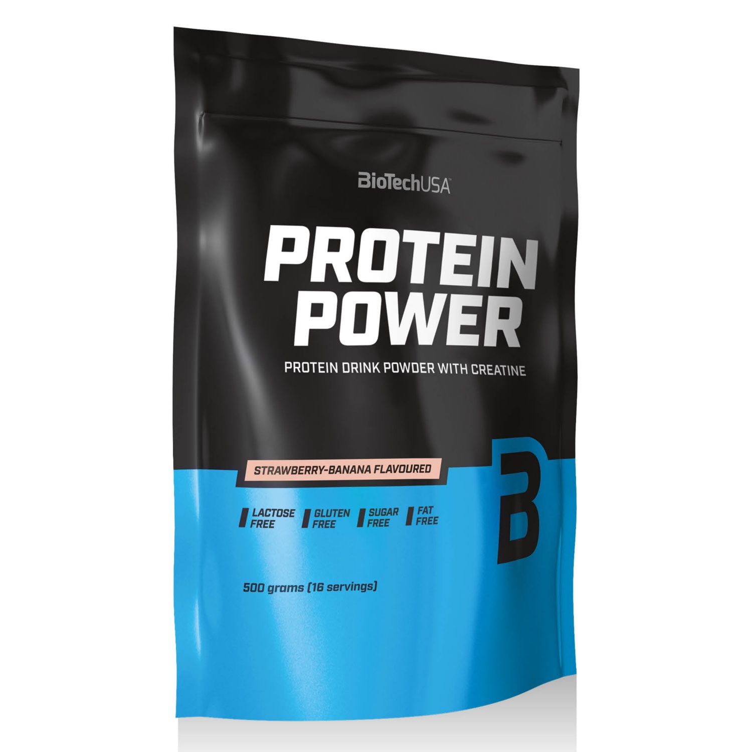 BIOTECHUSA Protein power, epres-banános, 500 g
