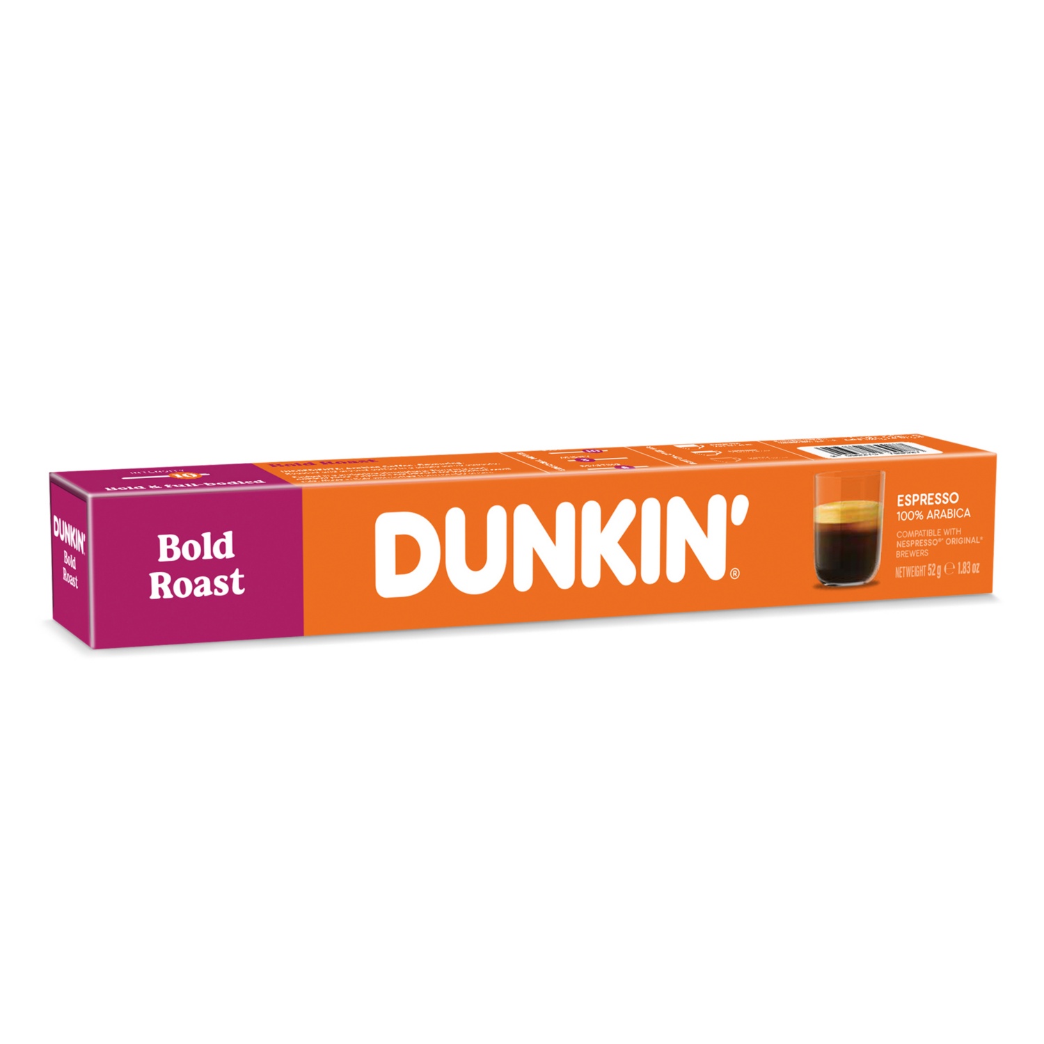 DUNKIN’ Kávékapszula, Bold Roast, 10 darab