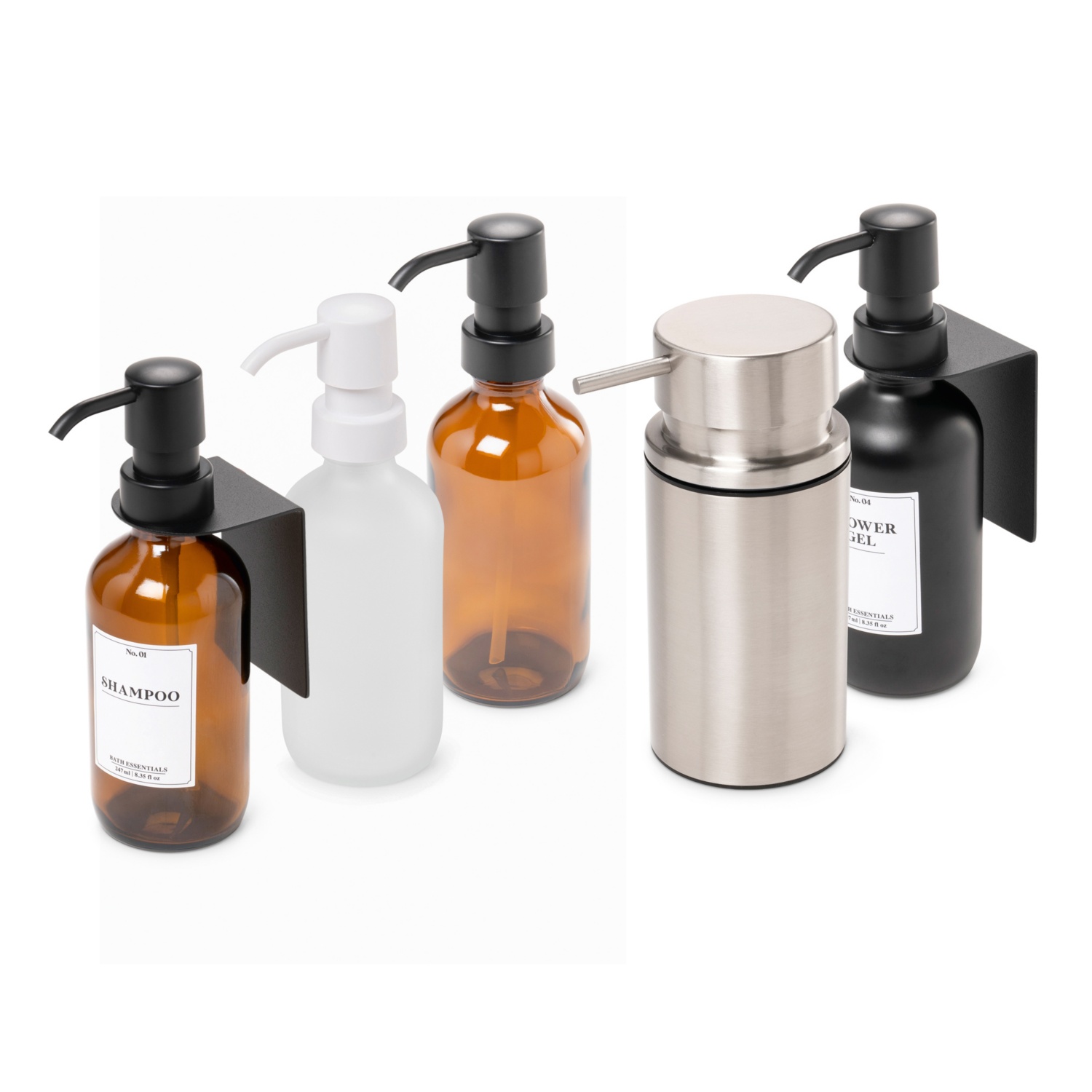 HOME CREATION Seifenspender/Zahnbürstenhalter