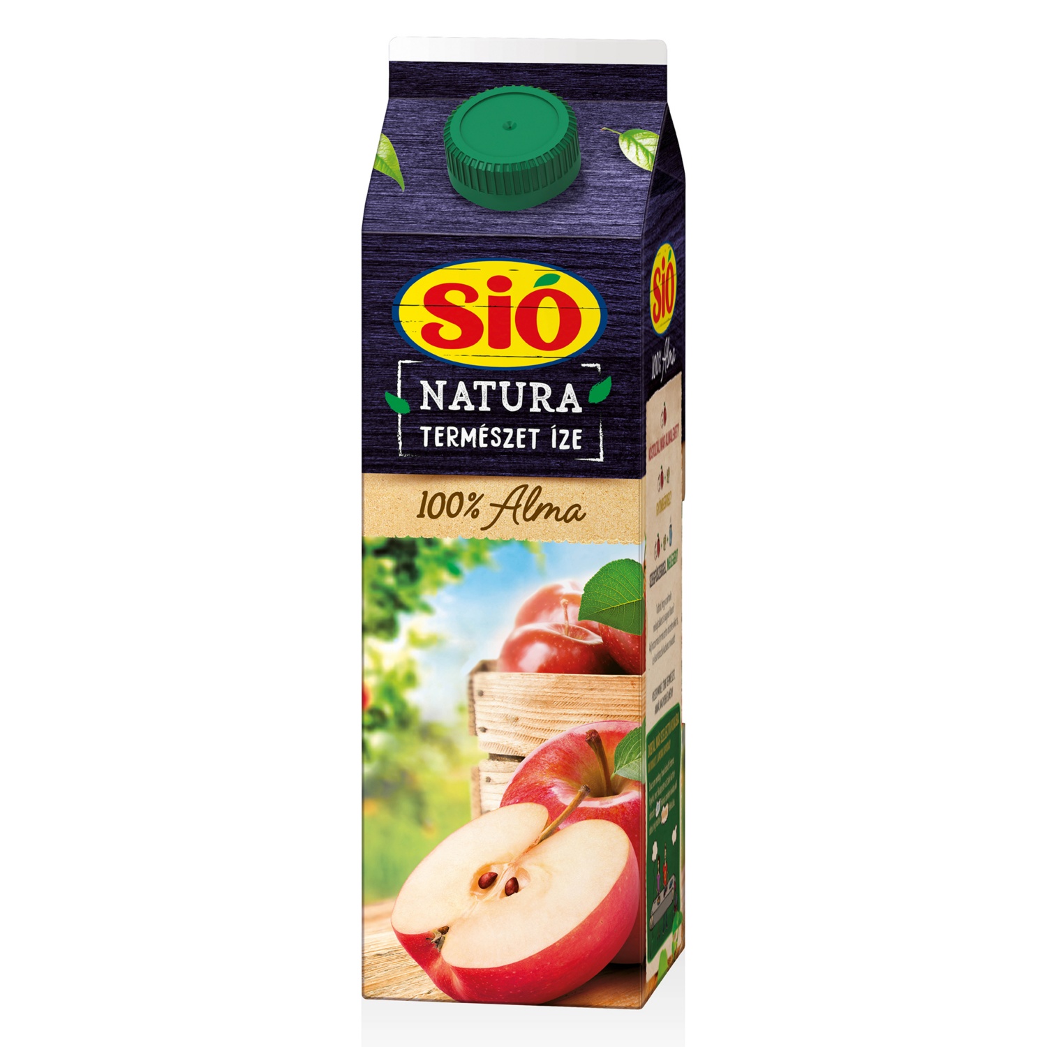 SIÓ Natura gyümölcsnektár, alma, 1 l
