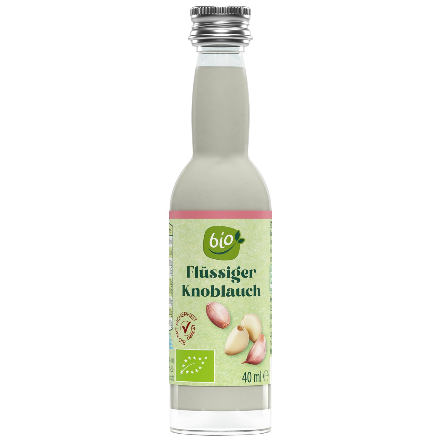 BIO Condiments liquides, ail
