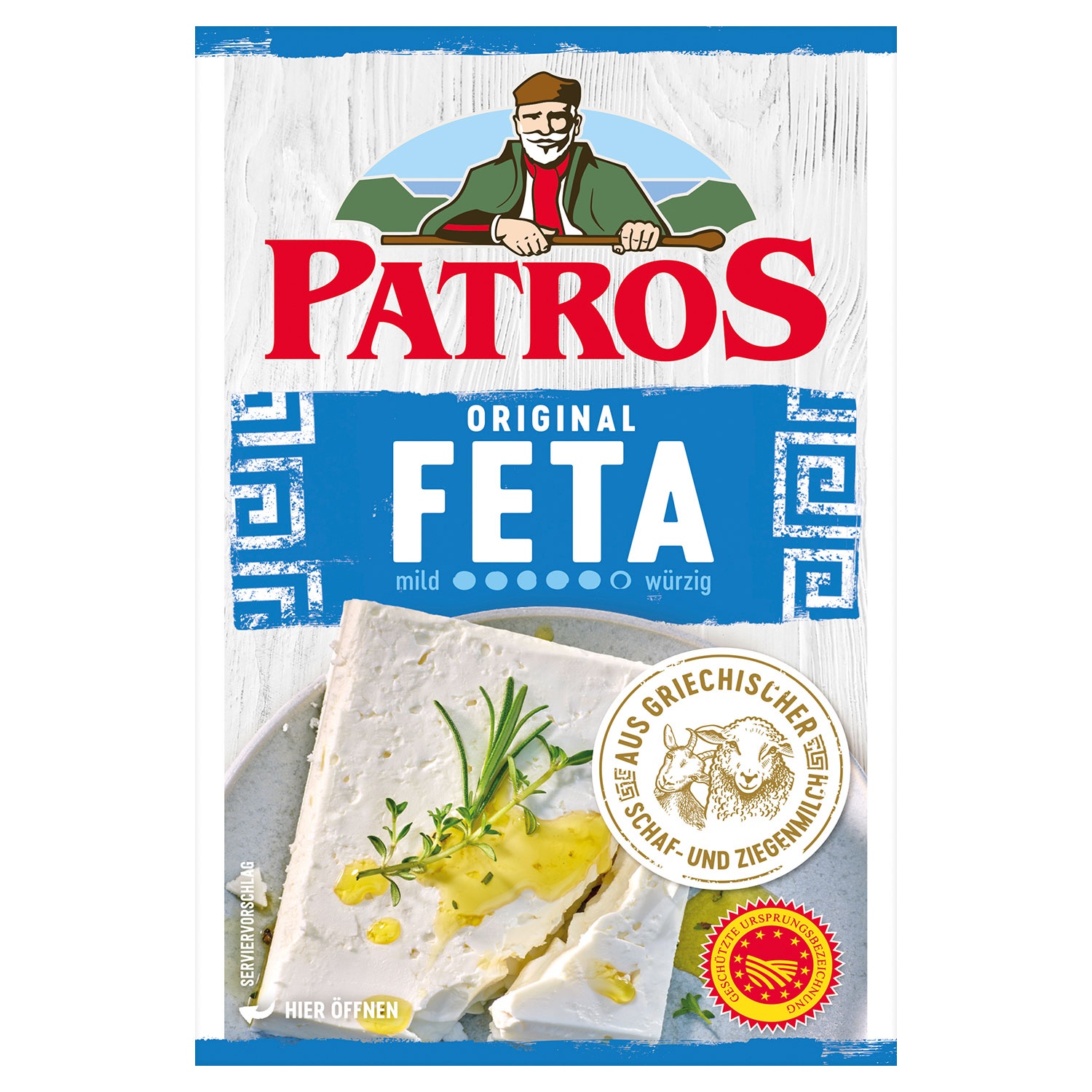 PATROS Feta 150 g, Schaf