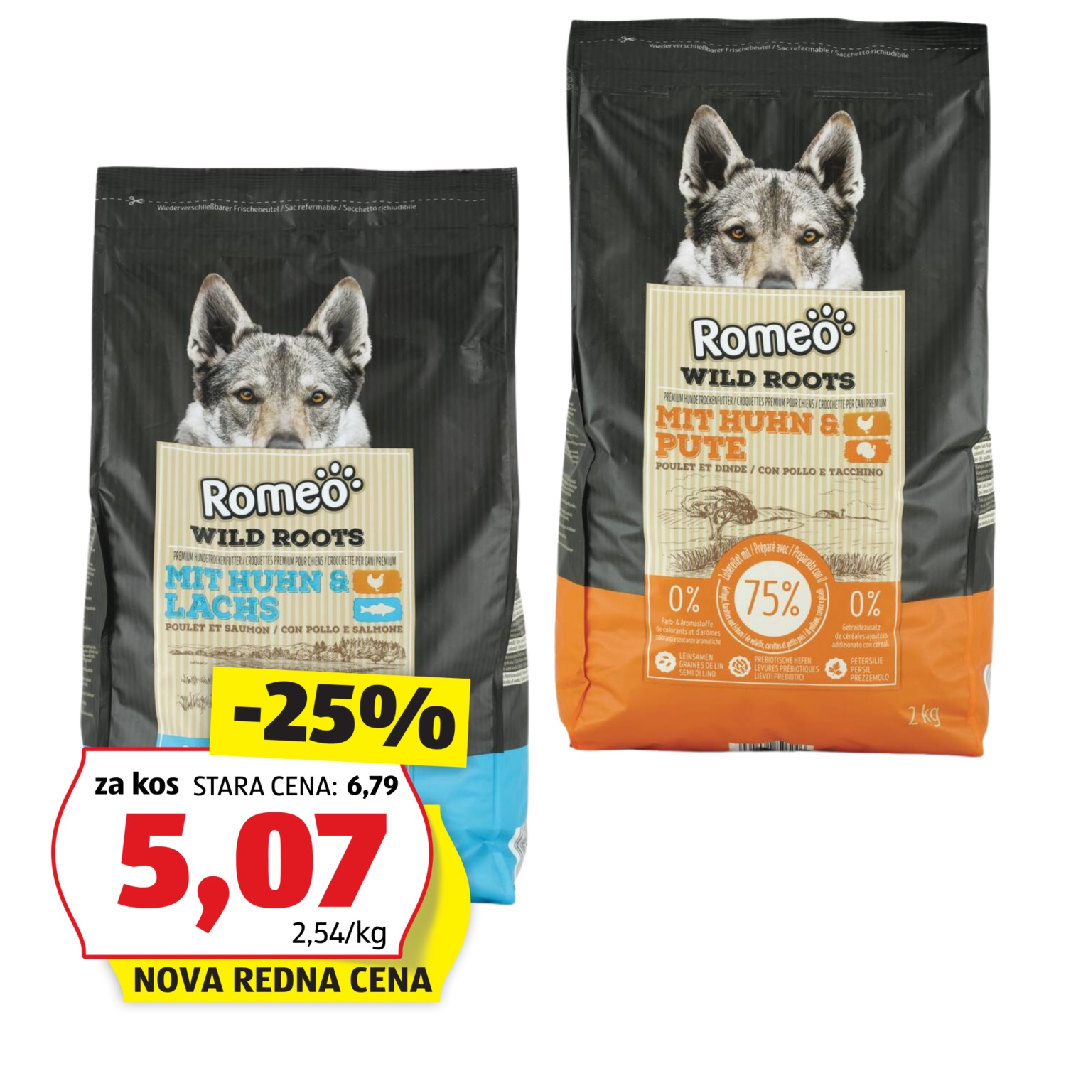 ROMEO Briketi za pse