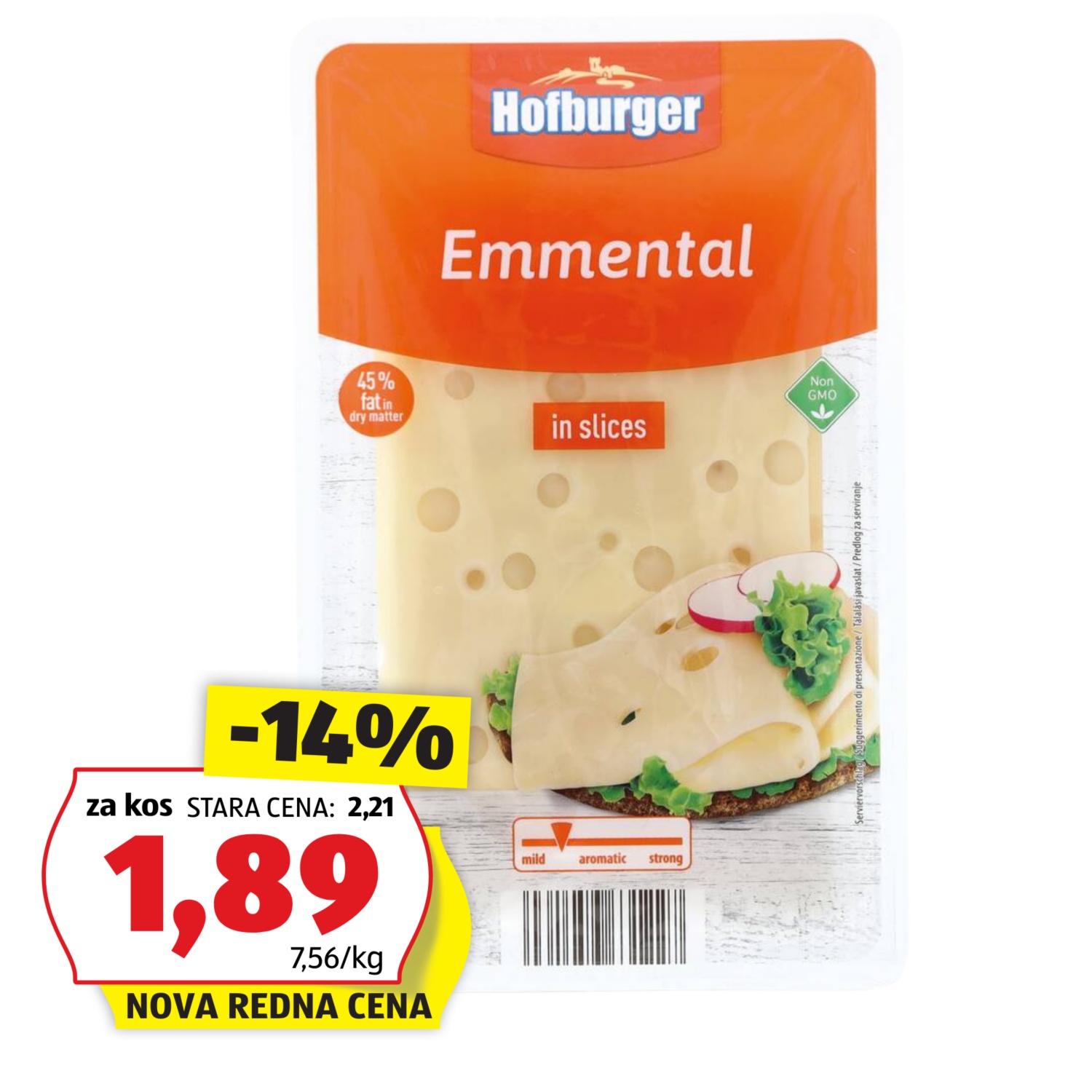 HOFBURGER Sir ementalec