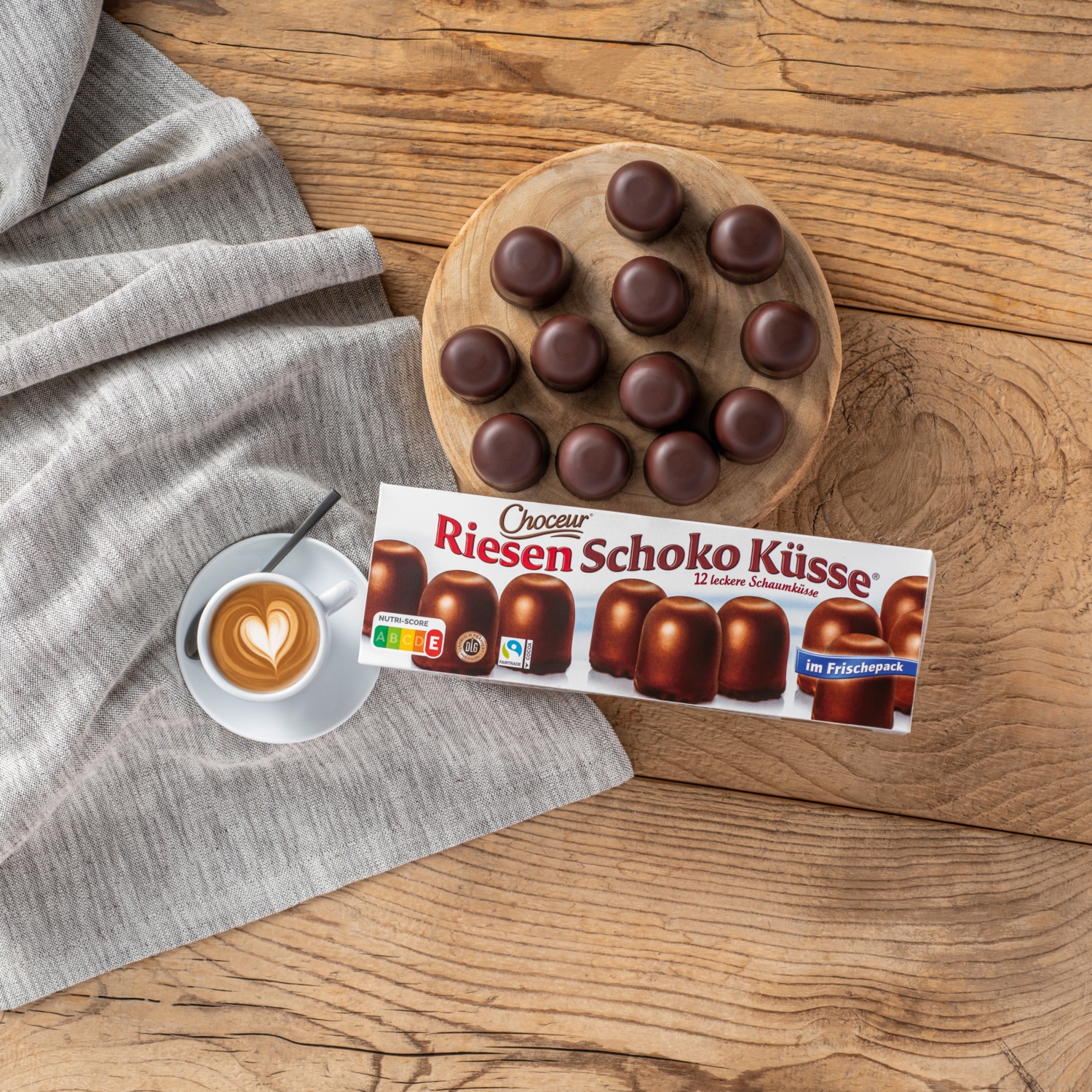 CHOCEUR Riesen-Schokoküsse