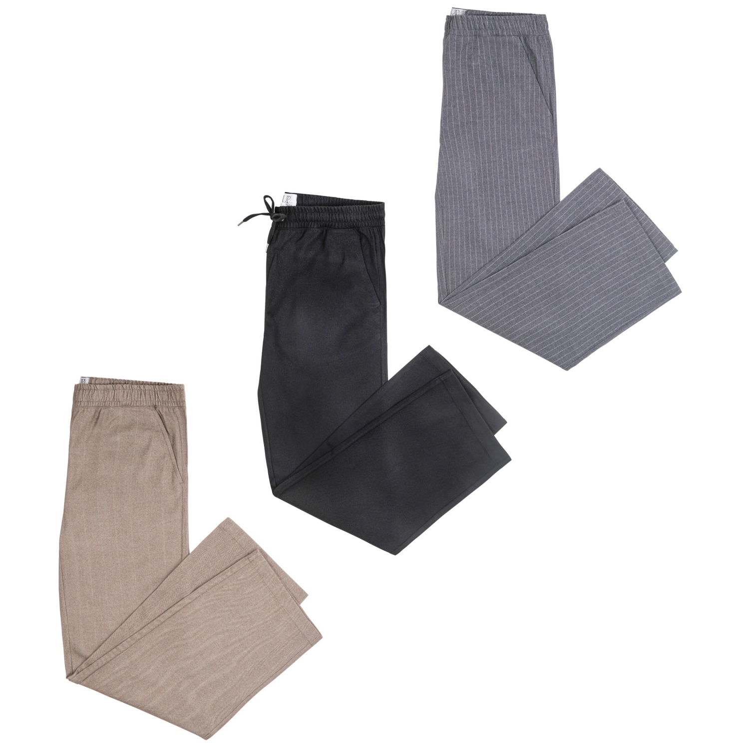 UP 2 FASHION WOMEN Pantaloni da donna, aspetto lana