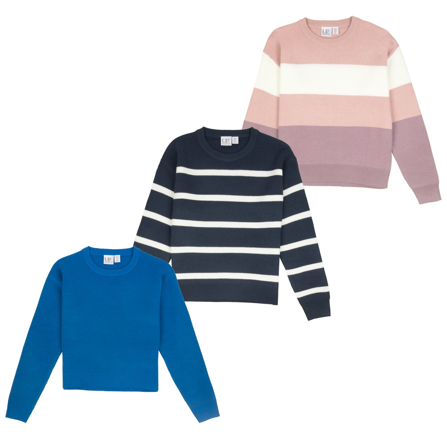 UP 2 FASHION WOMEN Pullover da donna a maglia fine