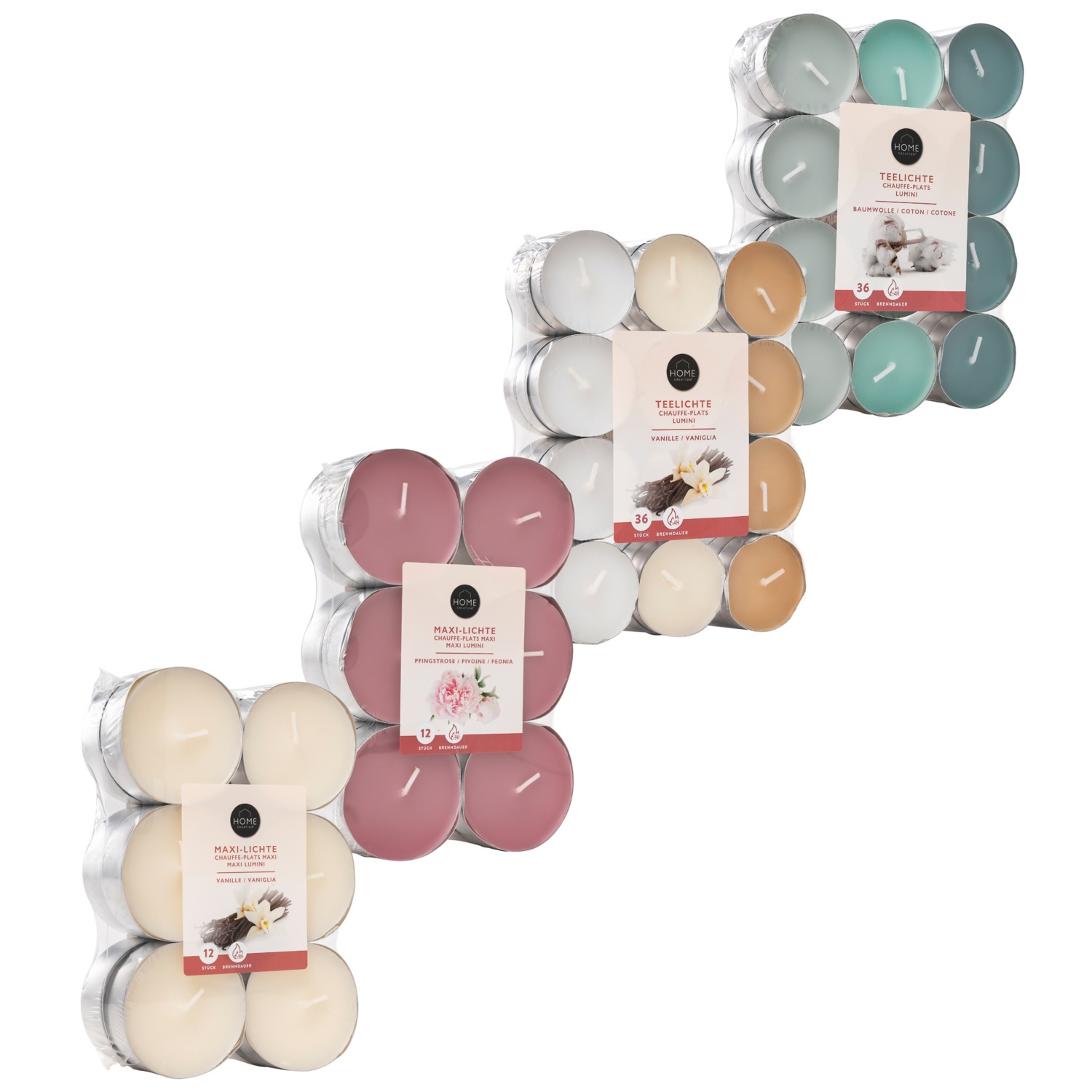 HOME CREATION Candele/candele maxi profuamte