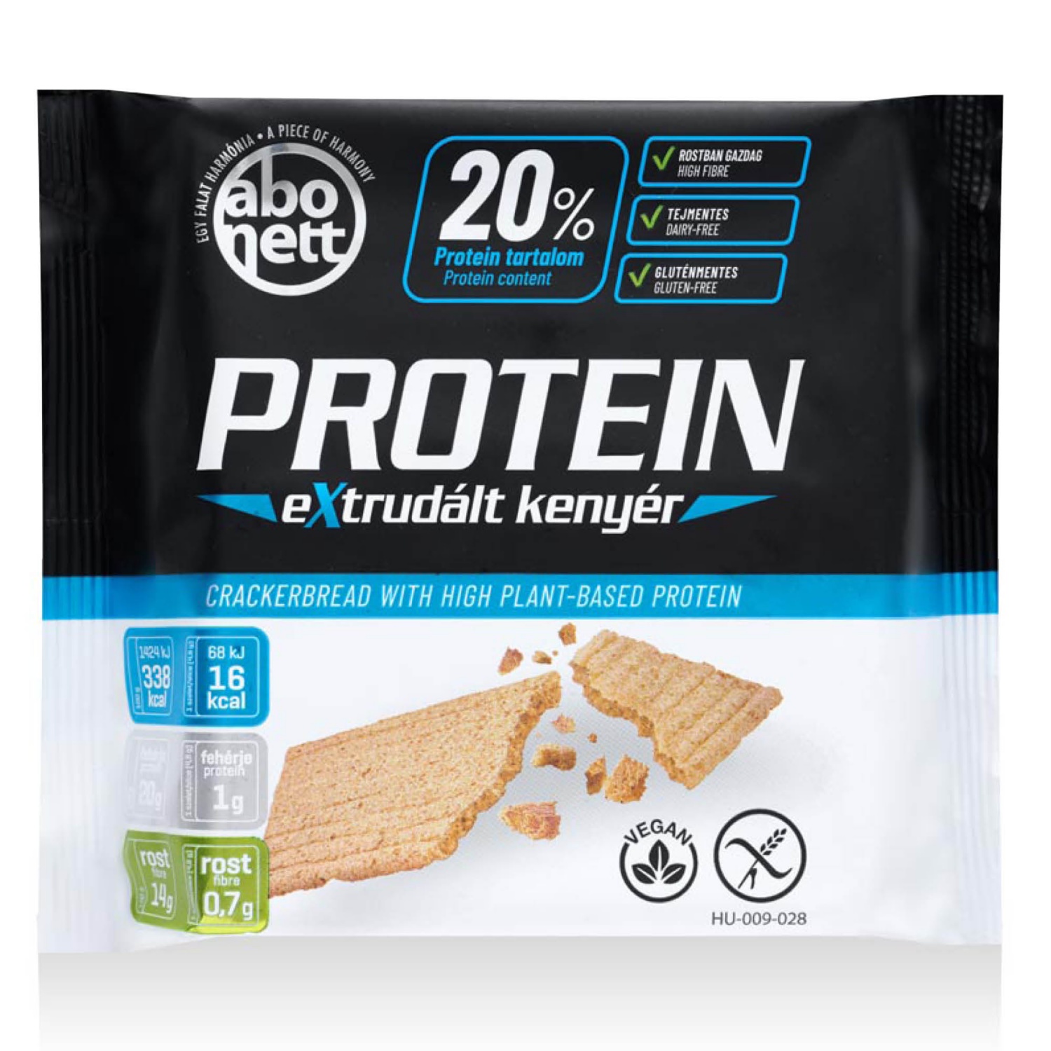 ABONETT Protein extrudált kenyér, 100 g