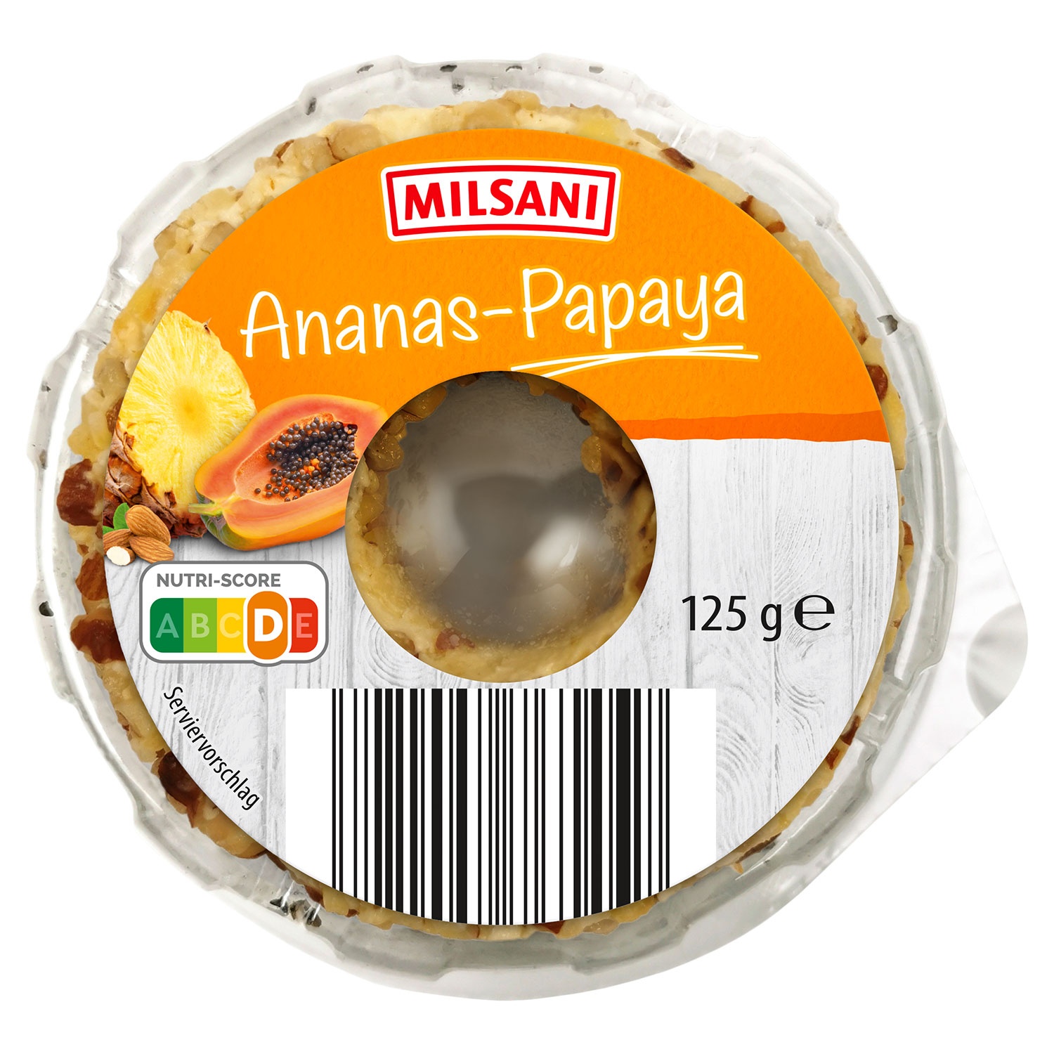 HOFBURGER Frischkäsering 125 g, Ananas