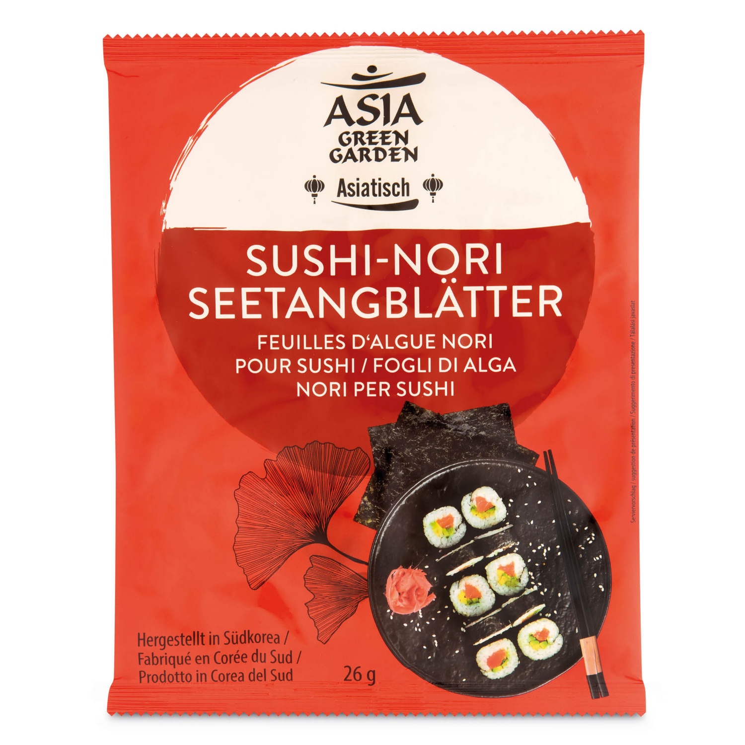 ASIA GREEN GARDEN Nori lap, 26 g