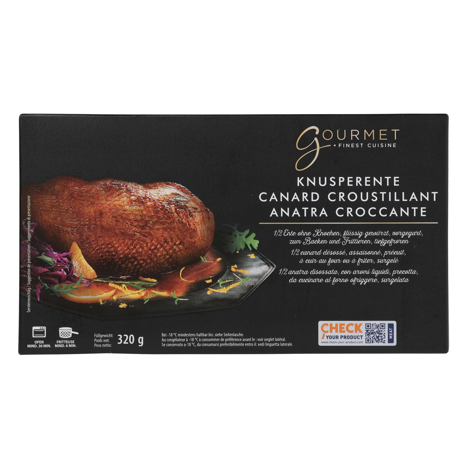 GOURMET Canard croustillant