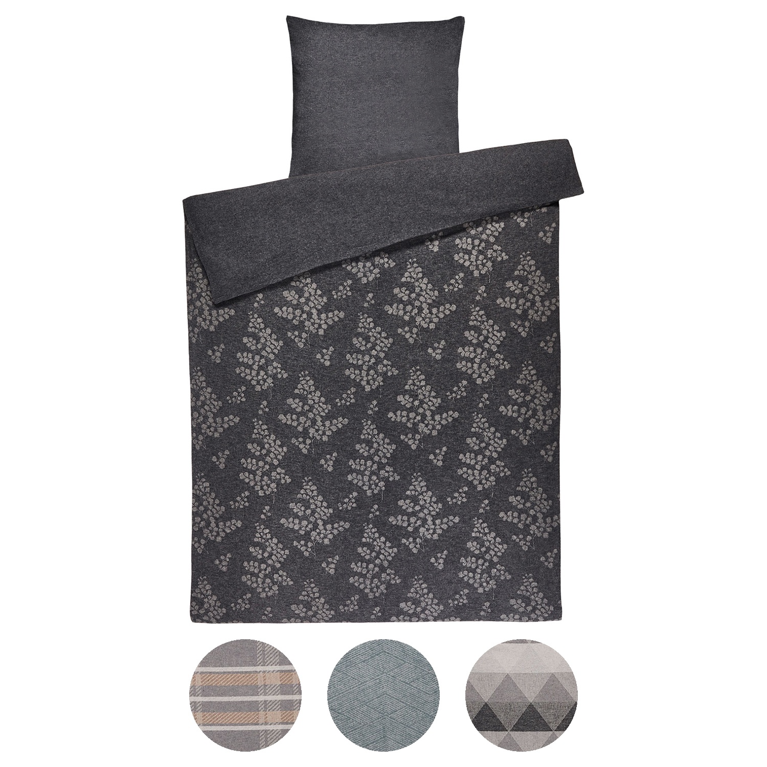 NOVITESSE Biber Bettwäsche Normalgröße