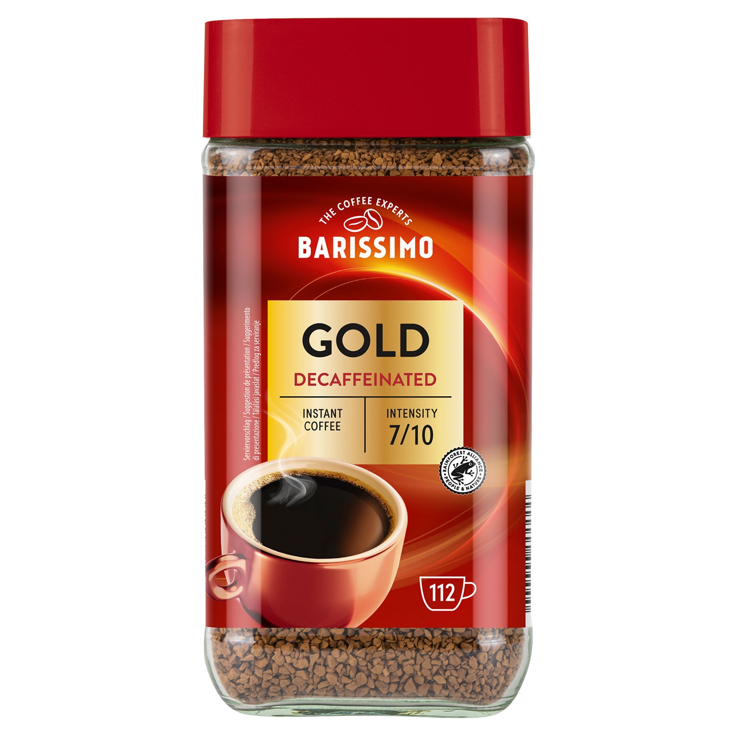 BARISSIMO Löslicher Kaffee Entkoffeiniert 200g