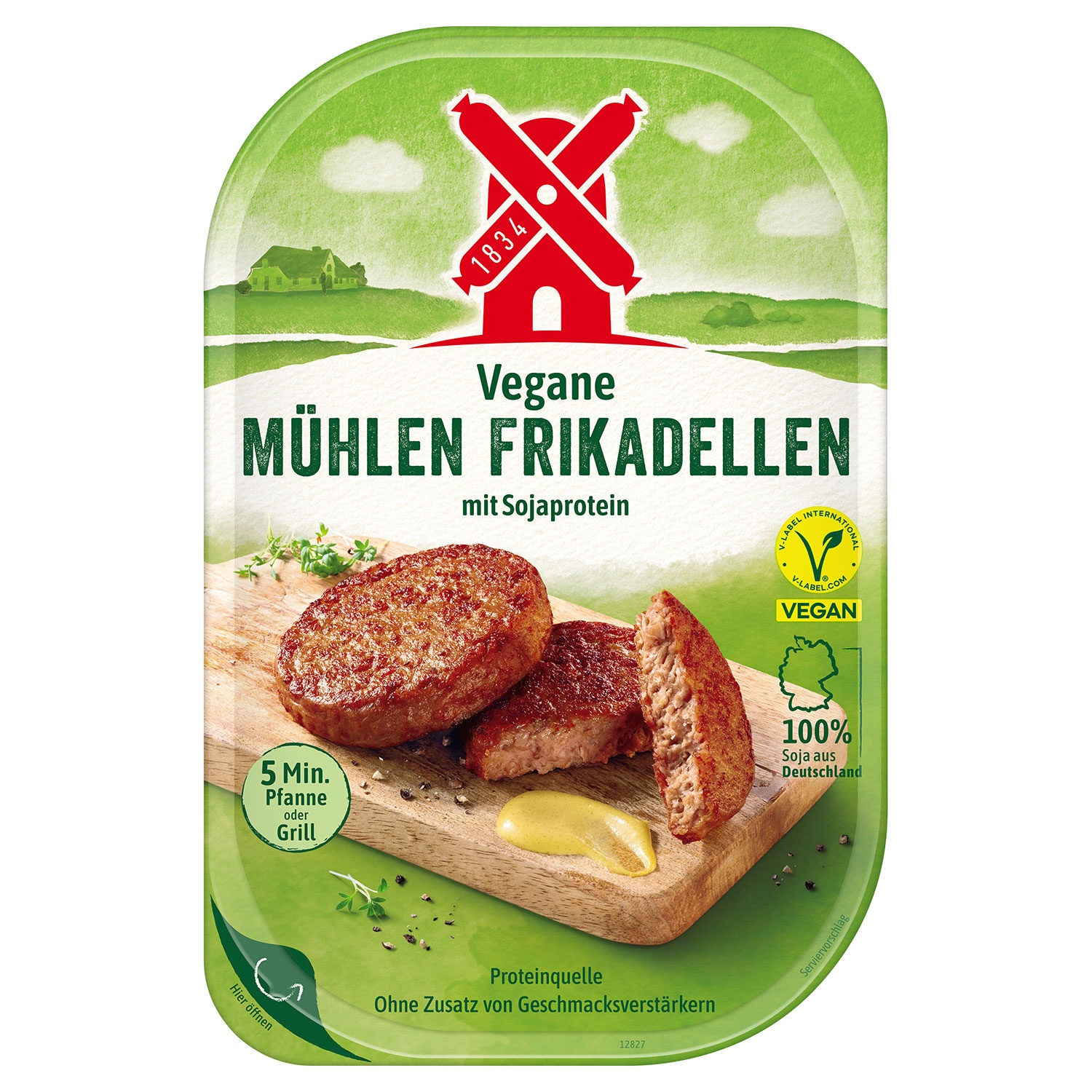 RÜGENWALDER MÜHLE Veganes Pfannen Sortiment 180 g, Frikadellen