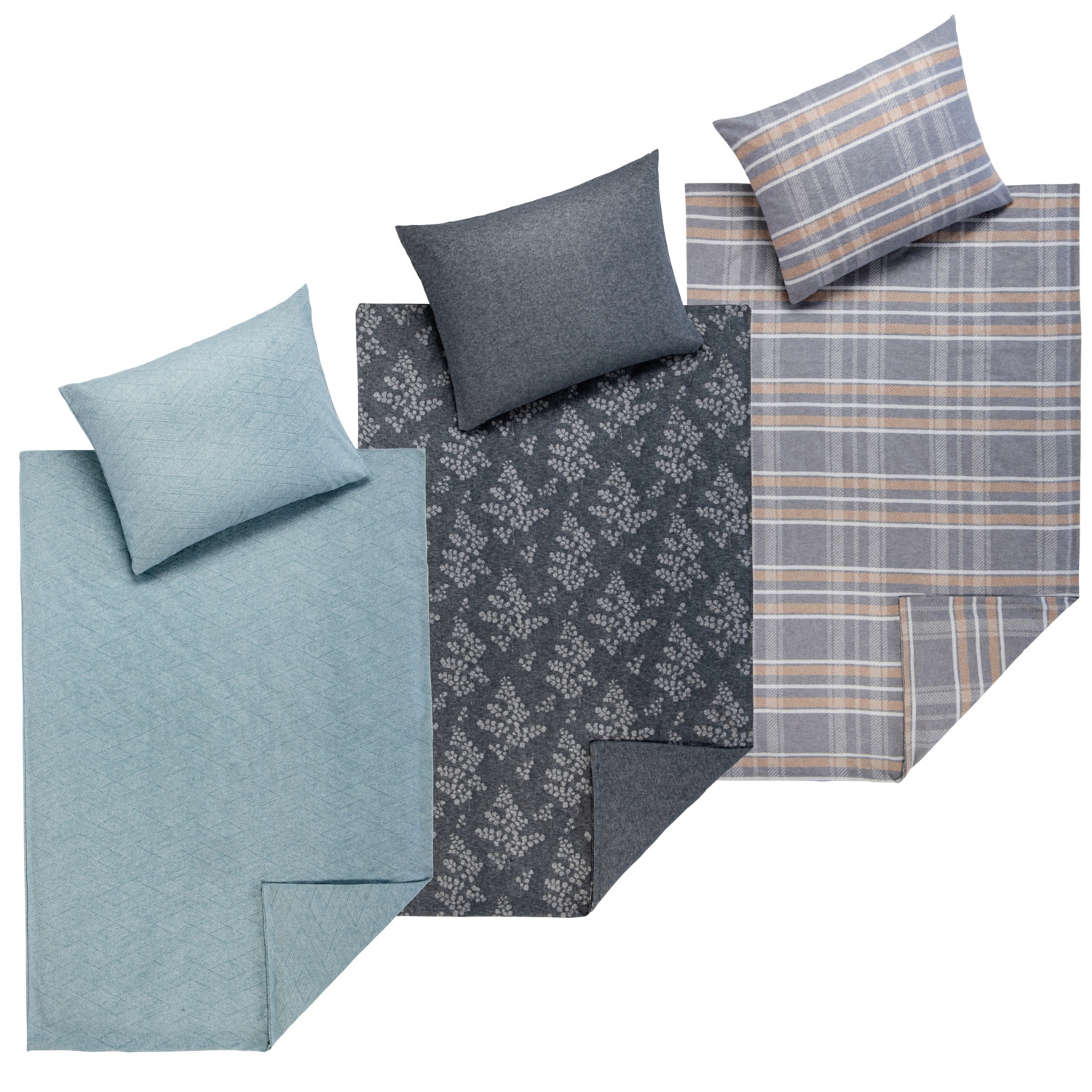 NOVITESSE Biber Jacquard Bettwäsche