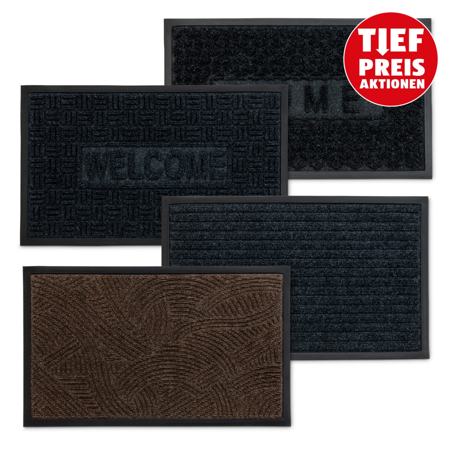 HOME CREATION Gerippte Türmatte