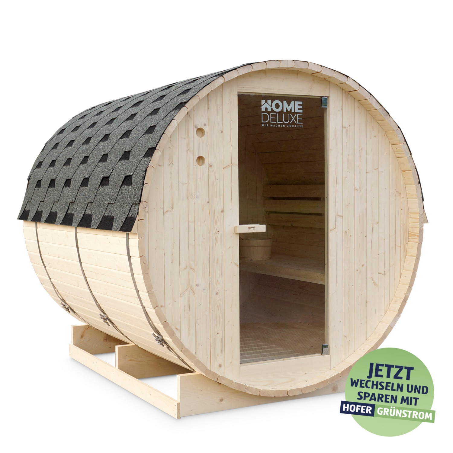 HOME DELUXE Outdoor Saunafass LAHTI XL