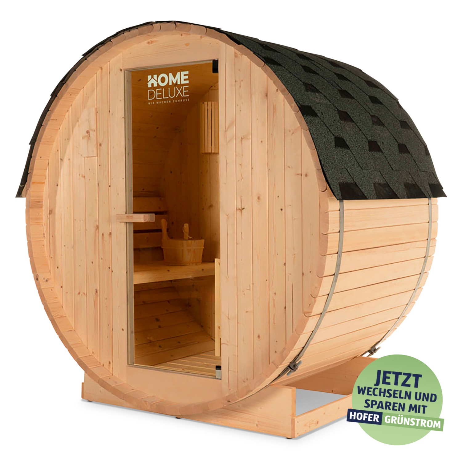 HOME DELUXE Outdoor Saunafass LAHTI M