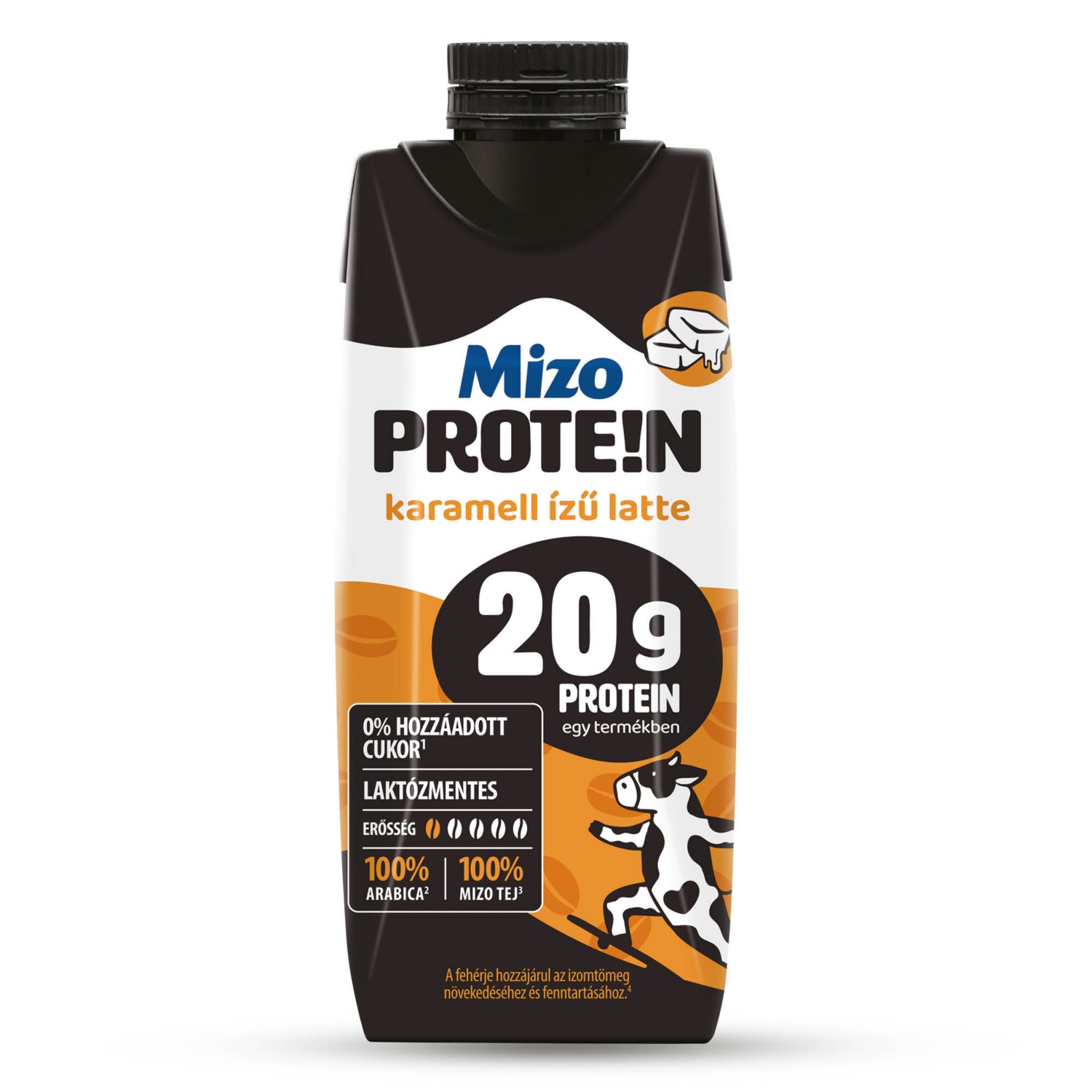 MIZO PROTE!N Kávés tej, karamellízű latte, 250 ml