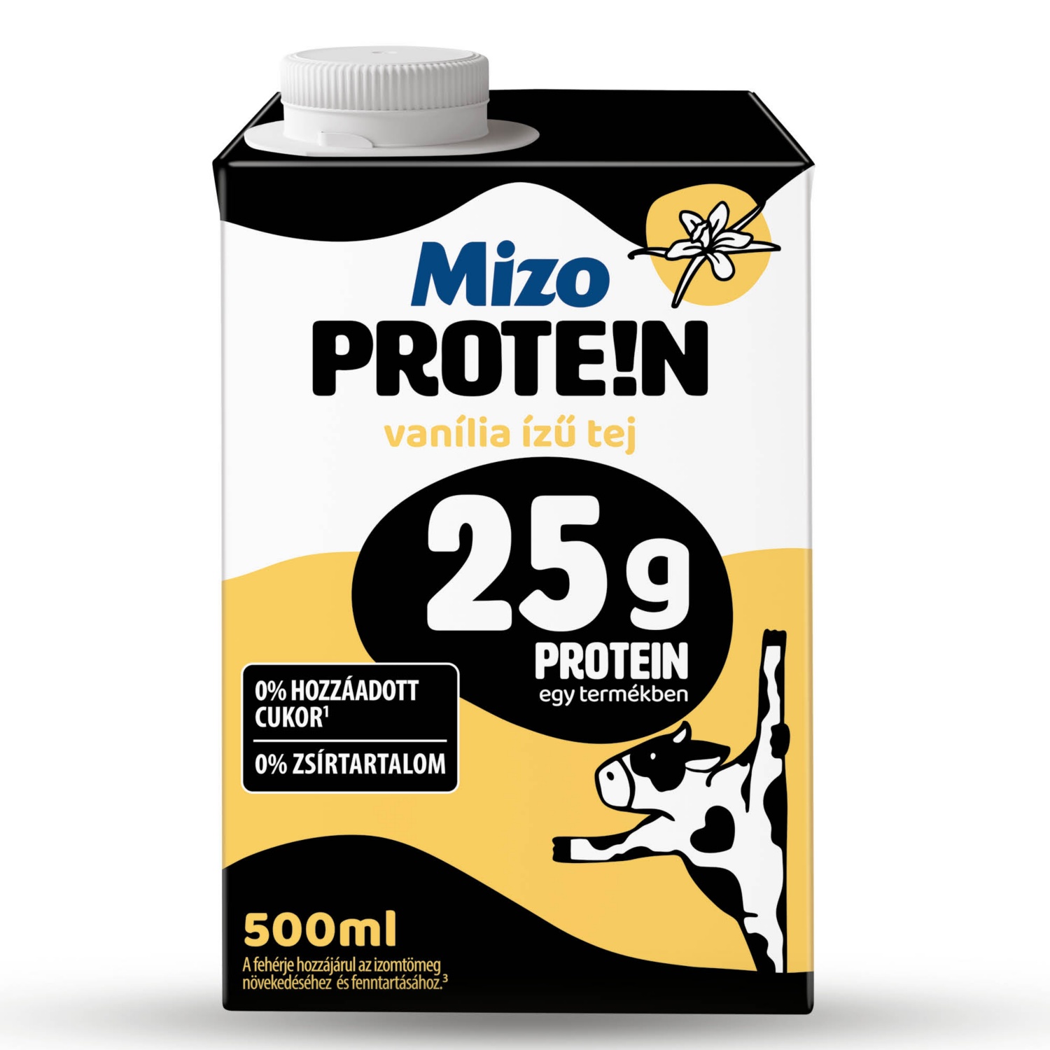 MIZO PROTE!N Ízesített tej, vaníliaízű, 500 ml