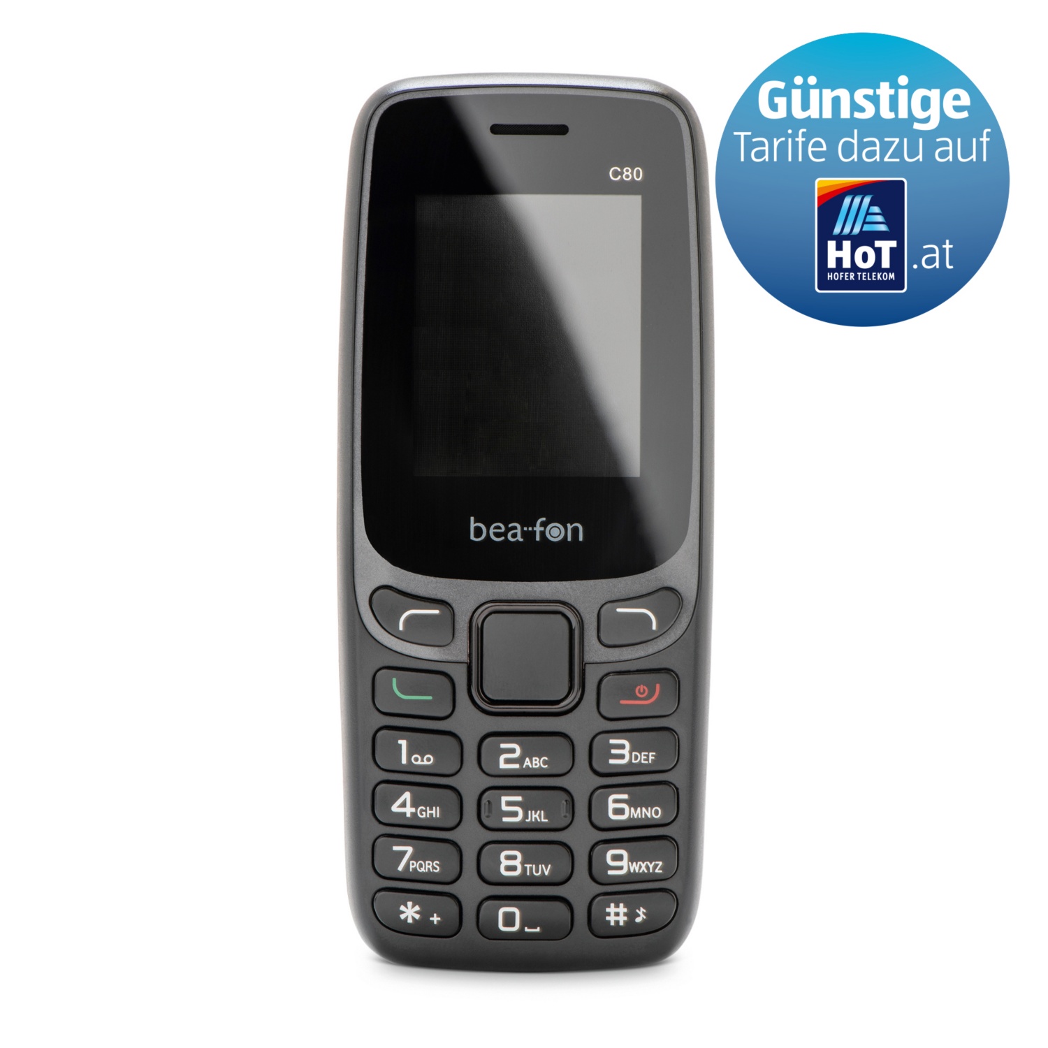 BEA-FON Mobiltelefon Beafon C80