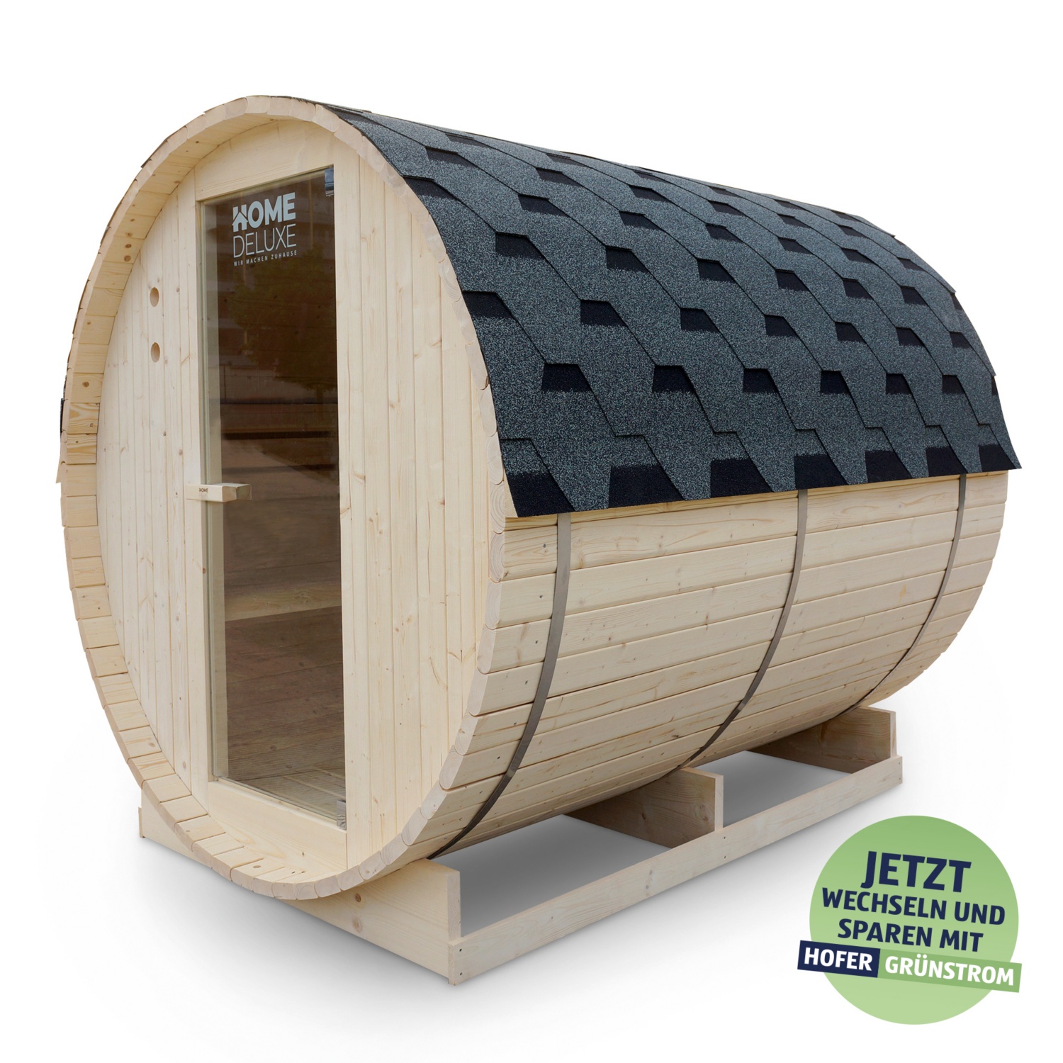 HOME DELUXE Outdoor Saunafass LAHTI DELUXE L