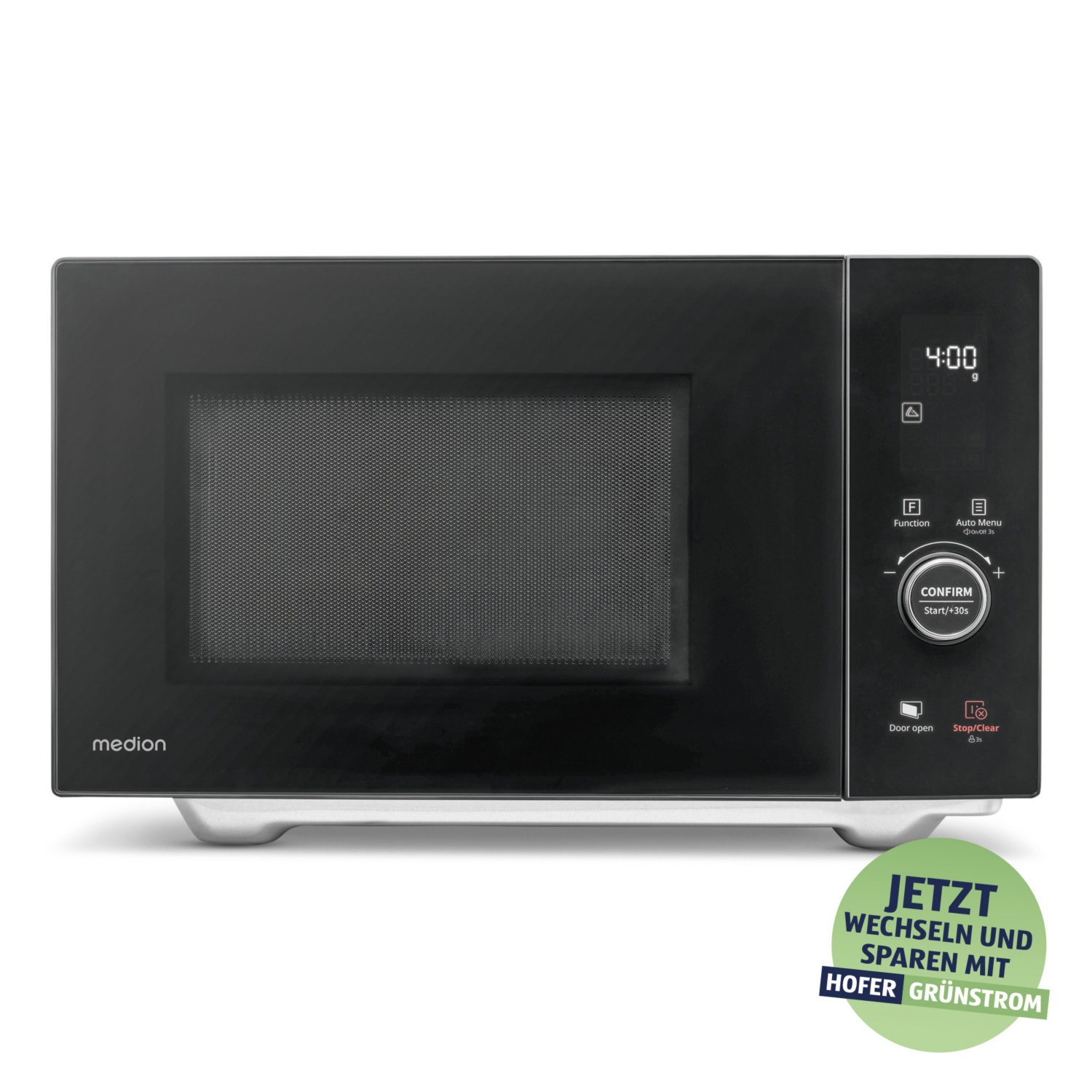 MEDION 4 in 1 Mikrowelle MD12041, schwarz:HD