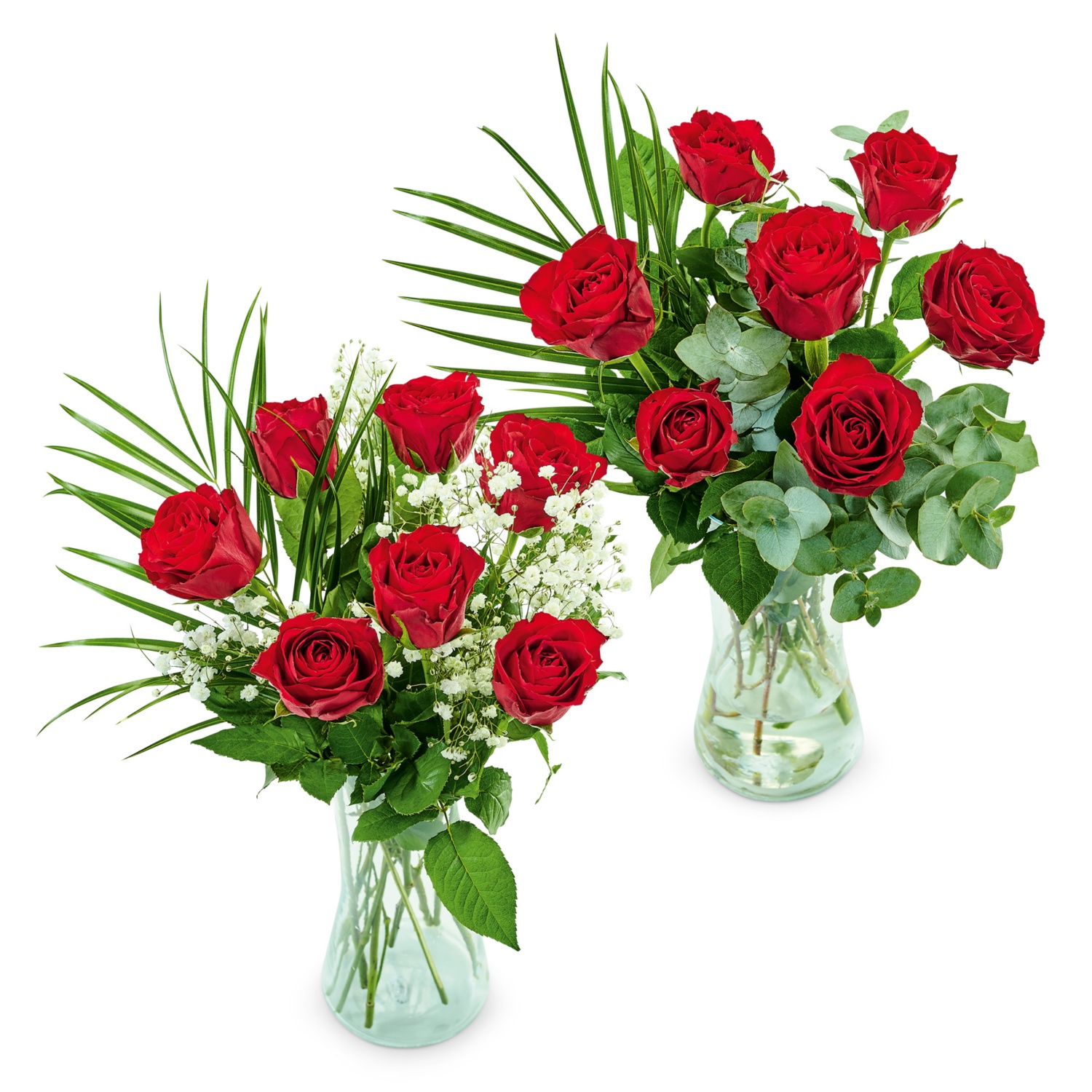 Roter Rosenstrauß Weltfrauentag