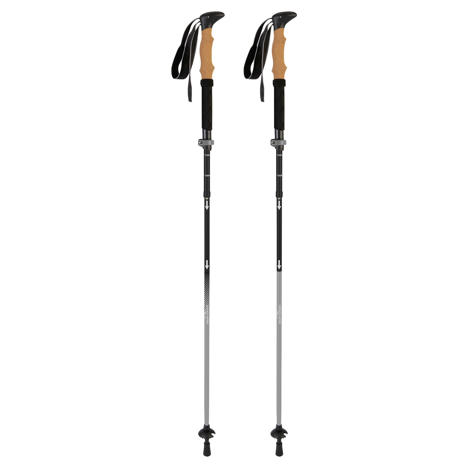 ADVENTURIDGE Faltbare Wanderstöcke