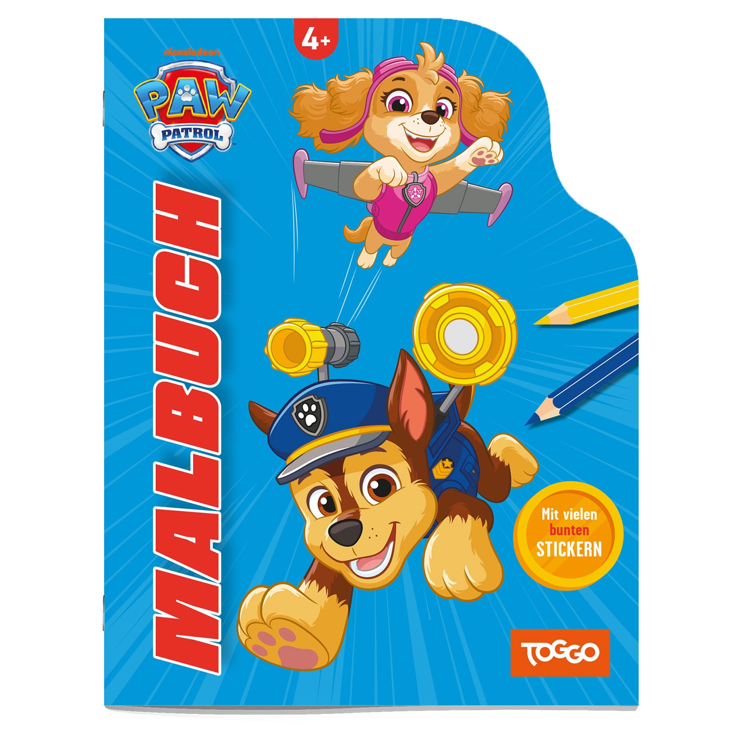Mal- & Stickerbuch für Kinder